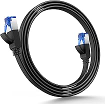 CAT8 LANケーブル フラット 超高速 40Gbps 2000MHz CAT.8 フラットLANケーブル、高速40Gbps/2000MHz高速転送に対応